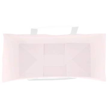 Paper Bags 50 pcs with Handles Pink - Sustainable & Durable