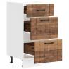 Lucca Old Wood Kitchen Base Cabinet - Durable & Stylish Storage