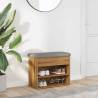 Shoe Bench Artisan Oak - Stylish Storage Solution | HipoMarket