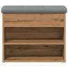 Shoe Bench Artisan Oak - Stylish Storage Solution | HipoMarket