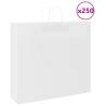  Paper Bags 250 pcs with Handles White 54x15x49 cm Colour white Size 54 x 15 x 49 cm Quantity in Package 250 