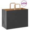  Paper Bags 250 pcs with Handles Black 32x17x25 cm Colour black Size 32 x 17 x 25 cm Quantity in Package 250 