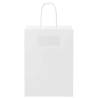 250 White Paper Bags with Handles | Eco-Friendly Packaging