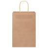 Sustainable Brown Paper Bags 50 pcs with Handles | HipoMarket