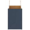 Durable Blue Paper Bags with Handles - 250 pcs | HipoMarket