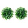  Artificial Boxwood Balls with LED Lights 2 pcs Green 30 cm Size 30 cm Quantity in Package 1 