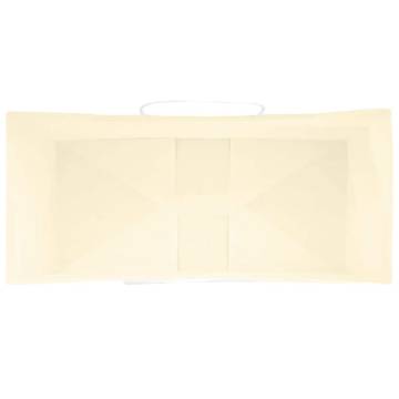 Yellow Paper Bags with Handles - 50 pcs | Eco-Friendly Option