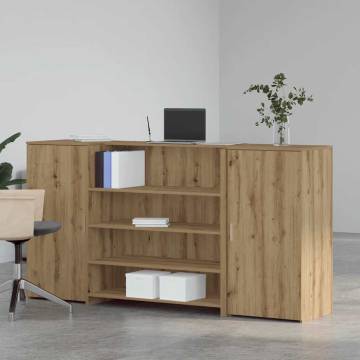 Reception Desk Artisan Oak | Durable & Versatile Design