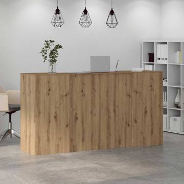 Reception Desk Artisan Oak | Durable & Versatile Design