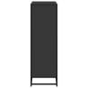 Book Cabinet Black 80.5x35x107.5 cm | Stylish Storage Solution