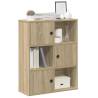 Bookcase Sonoma Oak - Stylish Storage Solution | HipoMarket UK