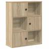 Bookcase Sonoma Oak - Stylish Storage Solution | HipoMarket UK