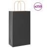  Paper Bags 250 pcs with Handles Black 21x11x36 cm Colour black Size 21 x 11 x 36 cm Quantity in Package 250 