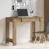 Artisan Oak Desk 100x45x75 cm - Stylish & Durable Office Desk