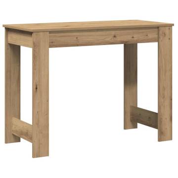 Artisan Oak Desk 100x45x75 cm - Stylish & Durable Office Desk