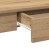 Artisan Oak Desk 100x45x75 cm - Stylish & Durable Office Desk