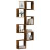  Wall Cube Shelves 6 pcs Smoked Oak 30x15x30 cm Colour smoked oak Quantity in Package 6 Number of Pieces 1 