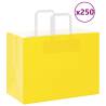  Paper Bags 250 pcs with Handles Yellow 32x17x25 cm Colour yellow Size 32 x 17 x 25 cm Quantity in Package 250 