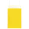 Durable Yellow Paper Bags with Handles - 250 pcs | HipoMarket