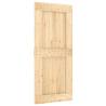 Solid Wood Sliding Door 90x210 cm | Hardware Set Included