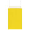 250 Yellow Paper Bags with Handles - 26x17x25 cm | Hipo Market