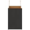 250 Black Paper Bags with Handles | Eco-Friendly | Hipo Market