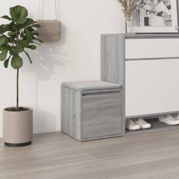 Box Drawer Grey Sonoma | Stylish Storage Solution 40.5x40 cm