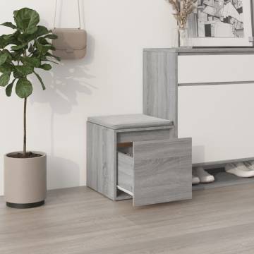 Box Drawer Grey Sonoma | Stylish Storage Solution 40.5x40 cm