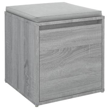 Box Drawer Grey Sonoma | Stylish Storage Solution 40.5x40 cm