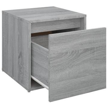 Box Drawer Grey Sonoma | Stylish Storage Solution 40.5x40 cm