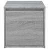 Box Drawer Grey Sonoma | Stylish Storage Solution 40.5x40 cm