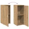 Storage Cabinet Artisan Oak - Stylish & Compact Solution