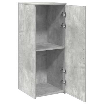 Concrete Grey Storage Cabinet - 40x45x103.5 cm | HipoMarket