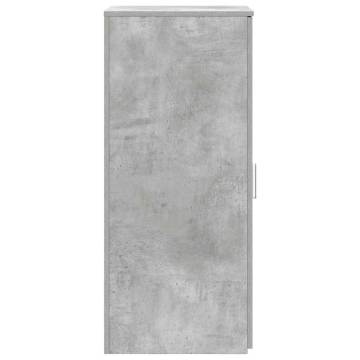 Concrete Grey Storage Cabinet - 40x45x103.5 cm | HipoMarket