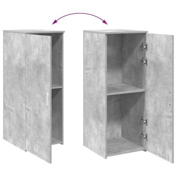 Concrete Grey Storage Cabinet - 40x45x103.5 cm | HipoMarket