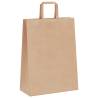 Brown Paper Bags 250 pcs with Handles | Eco-Friendly Packaging