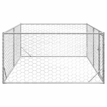 Outdoor Dog Kennel 3x2x1m | Galvanised Steel for Safety