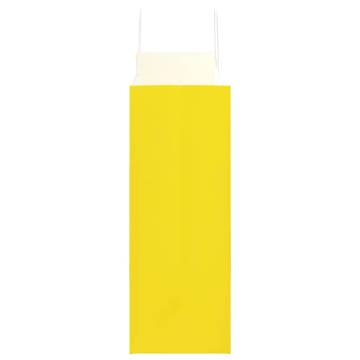 Paper Bags 250 pcs with Handles - Yellow Kraft Bags