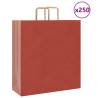  Paper Bags 250 pcs with Handles Red 45x17x48 cm Colour red Size 45 x 17 x 48 cm Quantity in Package 250 