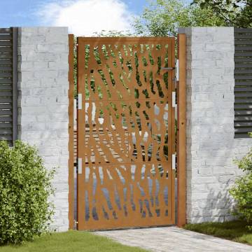 Garden Gate 105x155 cm Weathering Steel Trace Design | HipoMarket