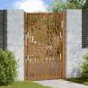  Garden Gate 105x155 cm Weathering Steel Trace Design Colour weathering steel/brown Size 105 x 155 cm Model trace design 