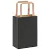 Black Paper Bags with Handles - 250 pcs | Eco-Friendly Packaging