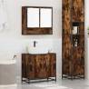 2 Piece Bathroom Furniture Set in Smoked Oak - Stylish & Durable