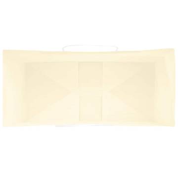 Sustainable Yellow Paper Bags with Handles - 250 pcs