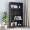  4-Tier Book Cabinet Grey 80x24x142 cm Engineered Wood Colour grey Size 80 x 24 x 142 cm Quantity in Package 1 