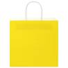 Paper Bags 250 pcs with Handles Yellow - Eco-Friendly & Durable