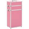 Make-up Trolley Aluminium Pink Colour pink Quantity in Package 1 