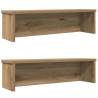  Kitchen Racks Stackable 2 pcs Artisan Oak 50x15x16 cm Colour artisan oak Size 50 x 15 x 16 cm Quantity in Package 2 