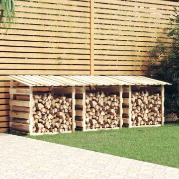 Pergolas with Roofs - 3 pcs Impregnated Pinewood | HipoMarket