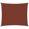 Sunshade Sail Oxford Fabric Rectangular 2.5x4 m Terracotta Colour terracotta Size 2.5 x 4 m Quantity in Package 1 